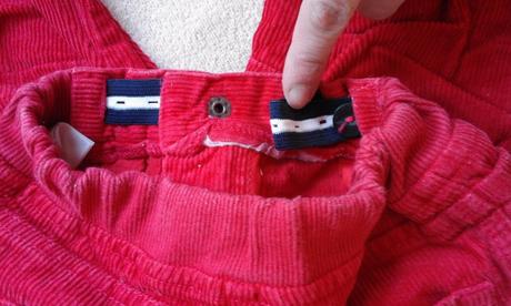 Kalhoty / manžestráky - vel.74, 74