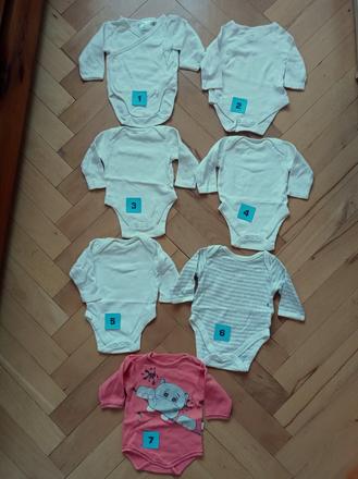 Body dlouhý rukáv 50-56, 50