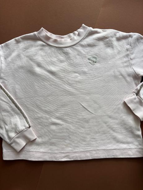 K1/ mikina růžová over side - v.11/12 let, river island,152