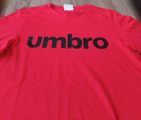 Chlapecké triko červené krátký rukav umbro, umbro,s