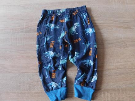 Tepláky s dinosaury dunnes stores vel.92/98, 92