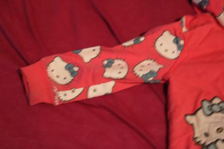 Dívčí mikina hello kitty, sanrio,86