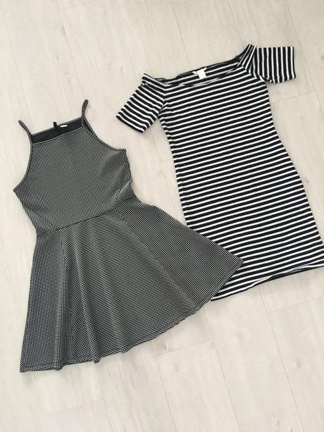 Letní šaty a sukně h&m, vel. s - m, s