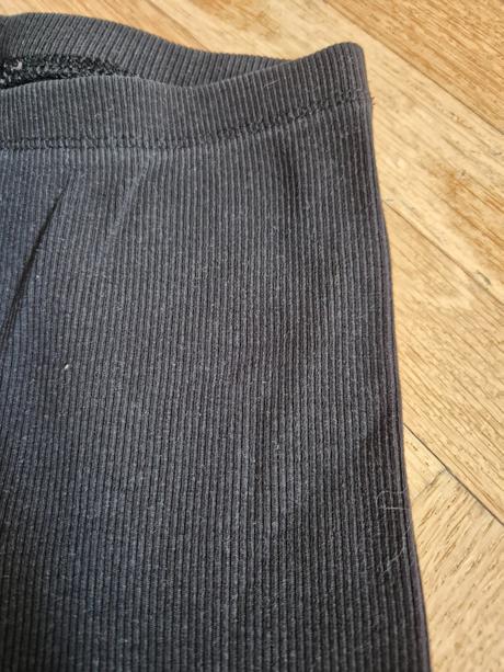Žebrované legíny, h&m,128