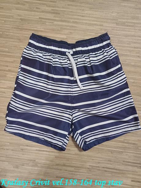 5ks plavky+kraťasy set vel.158-164, 158