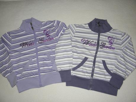 2x dívčí mikina zn. piccola monellina vel.104/110, 104