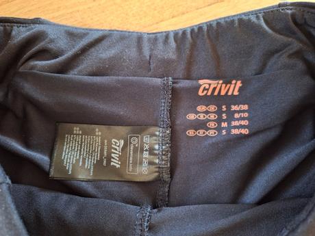 Šortky kraťasy sportovní cyklo šortky vel. s 36 /, crivit,s