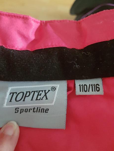 Dívčí zimní bunda vel.110/116 zn. toptex sportline, 110