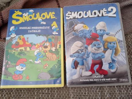 Dvd šmoulové,