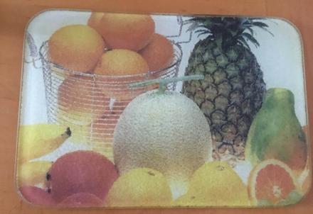 Skleněné prkénko na krájení, 