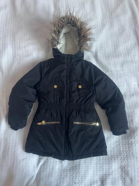 Černá teplá zimní bunda vel. 104, coolclub,104