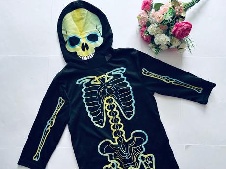 An12/ kostým kostlivec - v.cca 3/4 roky, 