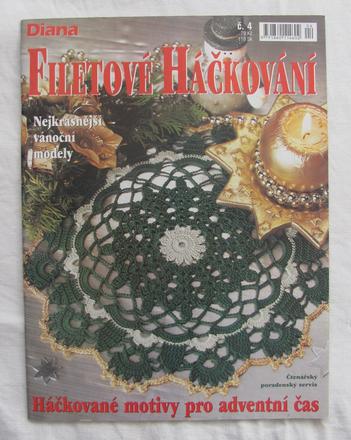 Diana filetové háčkování,