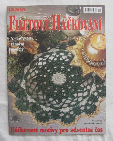 Diana filetové háčkování, 