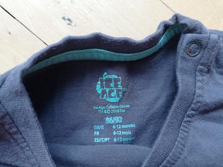 Triko dlouhý rukáv 86 lupilu mickey mouse, lupilu,86