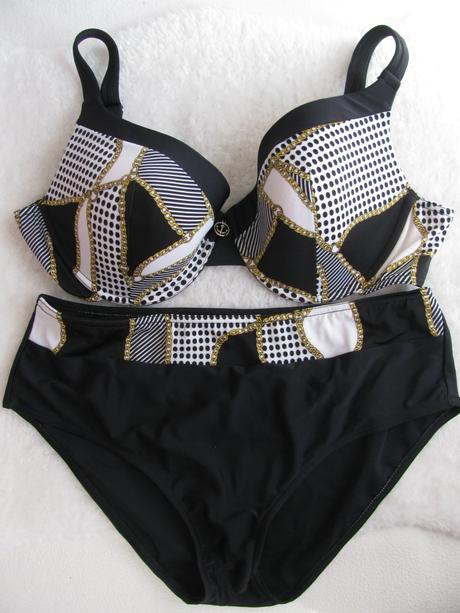 Dámské dvoudílné plavky na silnější postavu, 50