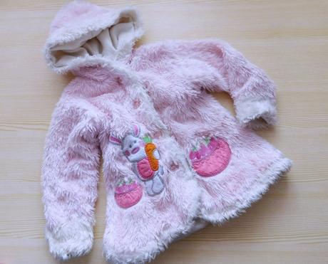 Chlupatkový kabátek chichi mamy vel.86/92, 92