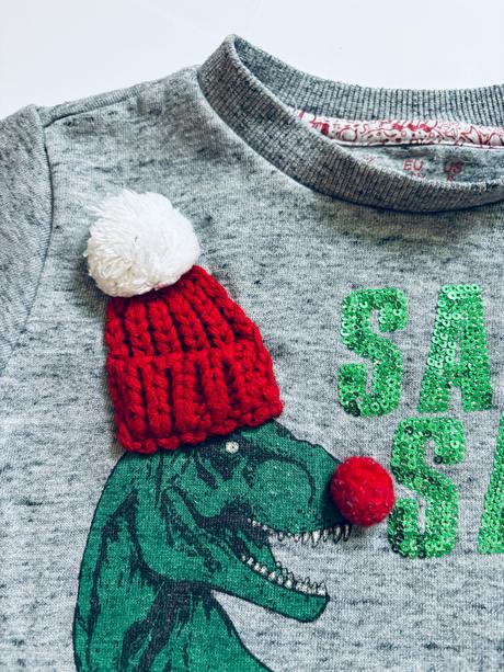 K3/ mikina vánoční - v.5/6 let, 116