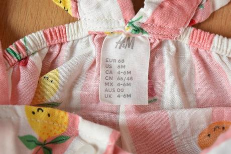 Šaty vel. 68, h&m,68
