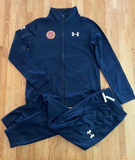 Komplet mikina & gatě under armour ylg v.146/152, under armour,146