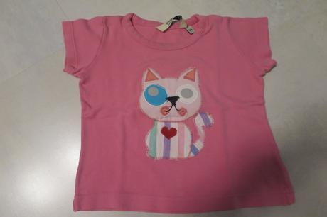 Kočičkové kraťásky + tričko zdarma, h&m,86
