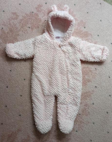 Plyšová kombinéza vel. 74 (6-9 měs.), 74