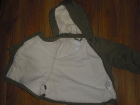 Zateplená bunda, h&m,74