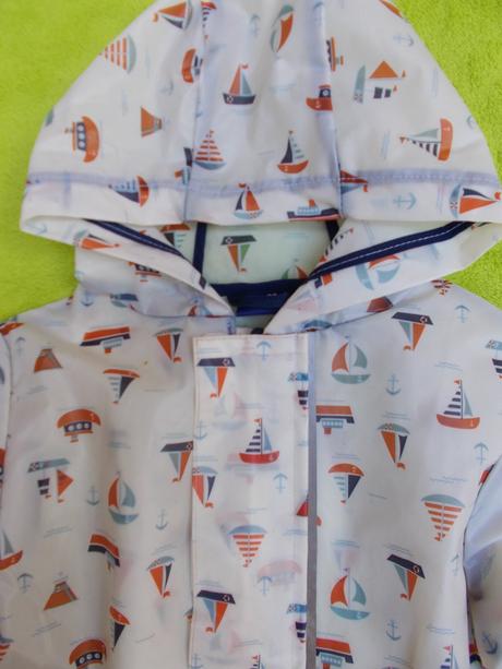 Nepromokavá bunda - pláštěnka vel. 86 / 92, lupilu,86