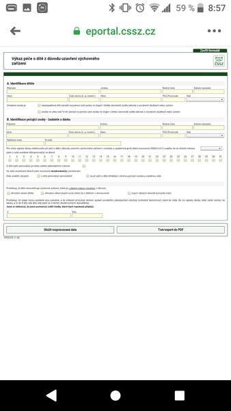 Ošetřovné. Odevzdává se ten nový nebo ten starý papír?