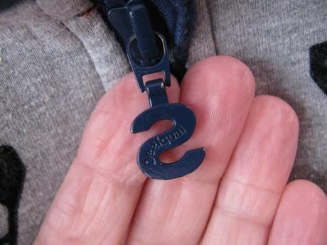 Skvělá bavlněná mikina s kapucí desigual v.146/152, desigual,152