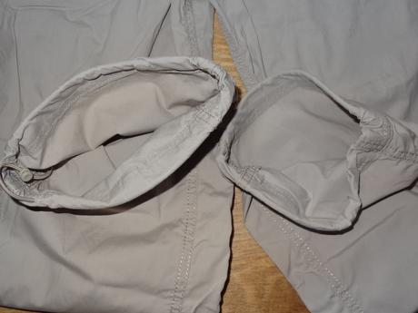 Vel.36/38, vel.s, h&m, těhotenské plátěné kalhoty, h&m,s