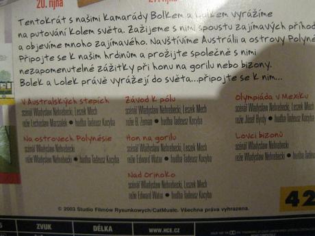 Dvd bolek a lolek, 