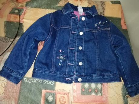 Zateplená riflová bundička vel.92, adams,92