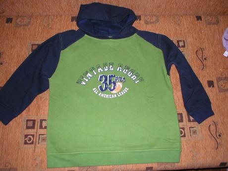 Mikina s kapucí na kluka future, 158