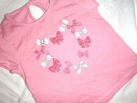 Komplet riflíků s kytkou a mašličkového trička, morris mouse,86