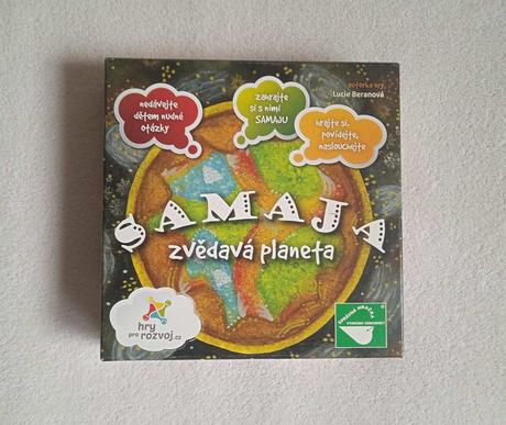 Stolní společenská hra samaja zvědavá planeta, 