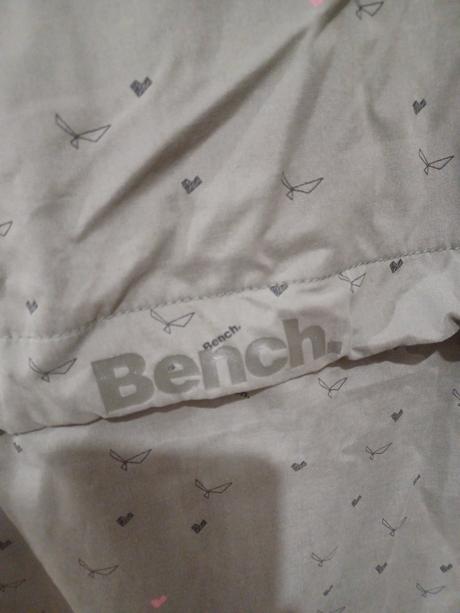 Khaki parka bench s ptáčky, bench,m