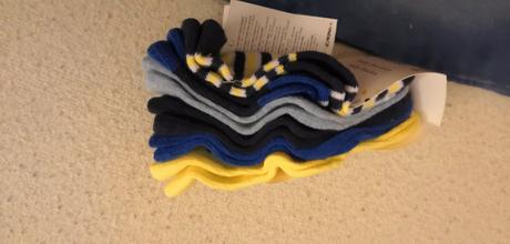 Ponožky miminko 62/68. 6ks, 62 / 68