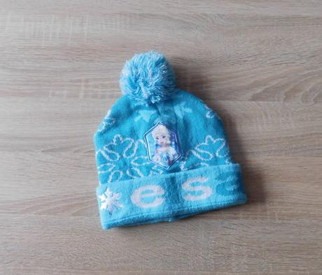 Zimní čepice frozen vel.1/3roky, disney,86