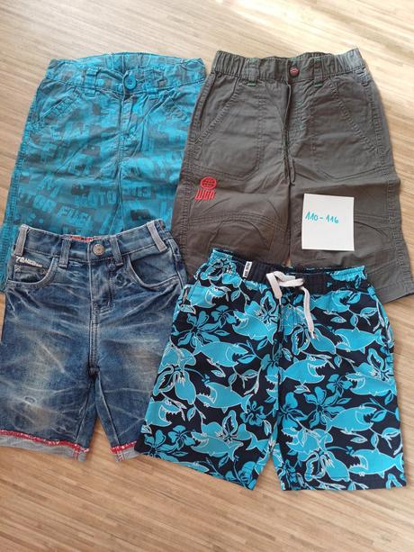 Kraťasy set vel.110-116, 110