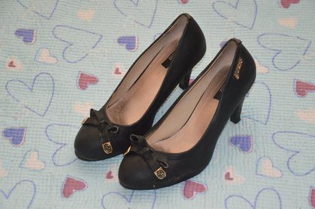 39 40 černé lodičky, guess,39