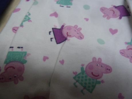 Teplejší termo legíny + běžné legíny peppa pig, lupilu,122