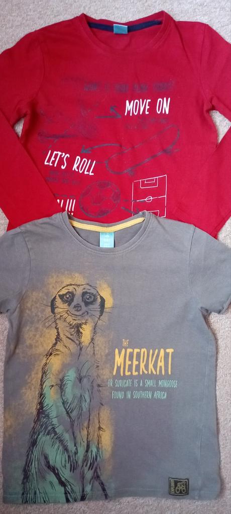 2x tričko zn."little kids" vel."134", 134