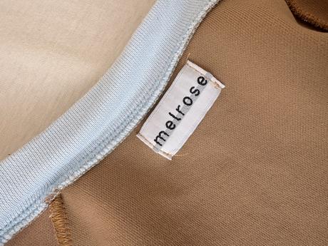 Třpytivá bunda melrose zlatá ve velikosti 32, 32