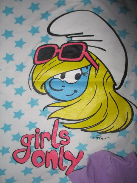 Tričko se šmoulinkou 116/122, 116