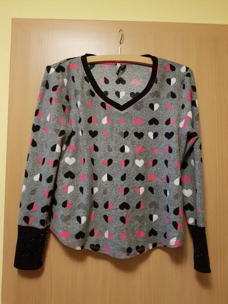 Fleesová mikina značky jaclyn intimates, vel. m., m