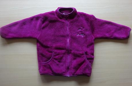 Fleesová mikina na zip, vel. 86, arex,86