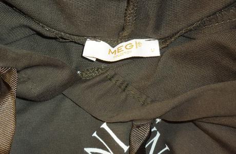 Khaki dámská tenká mikina megi, 