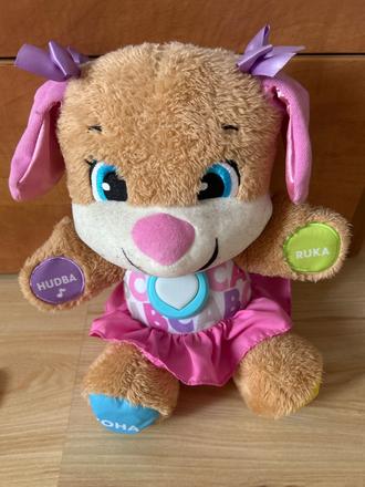 Fisher price mluvící pejskova sestřička cz, 