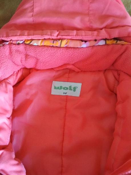 Zimní bunda, vel. 98, wolf,98